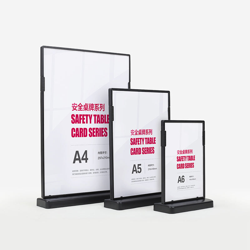 Display sign A4, A5, A6