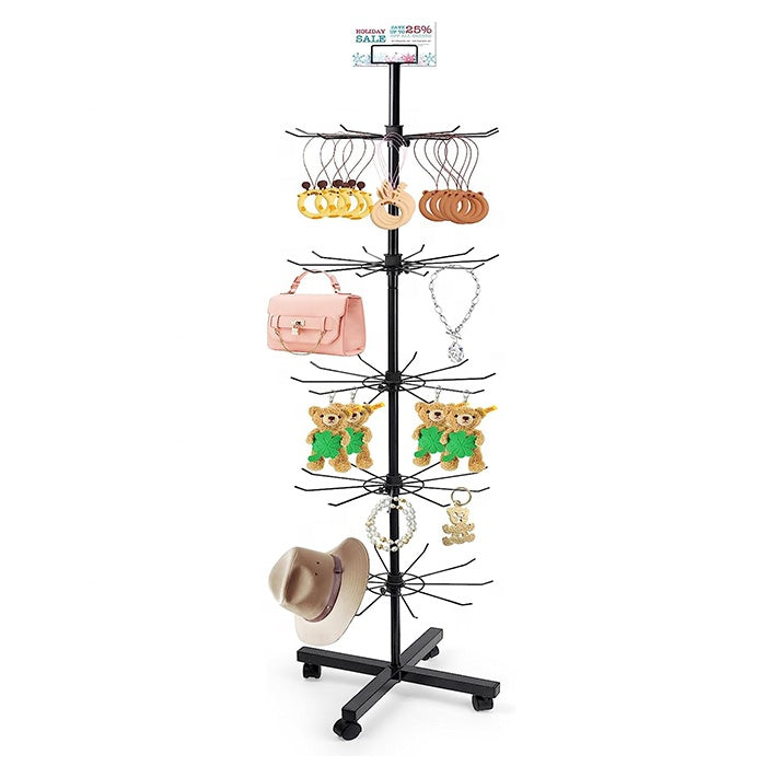Rotating Display Stand with 5 or 7 Tiers