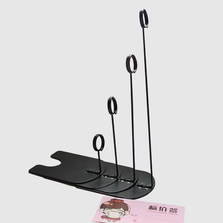 Metal clips price holder