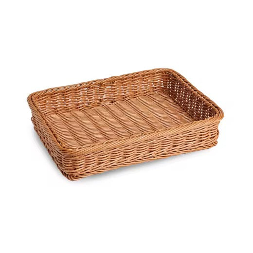 Rattan basket for bread