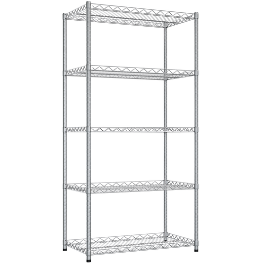Chrome Wire Shelving