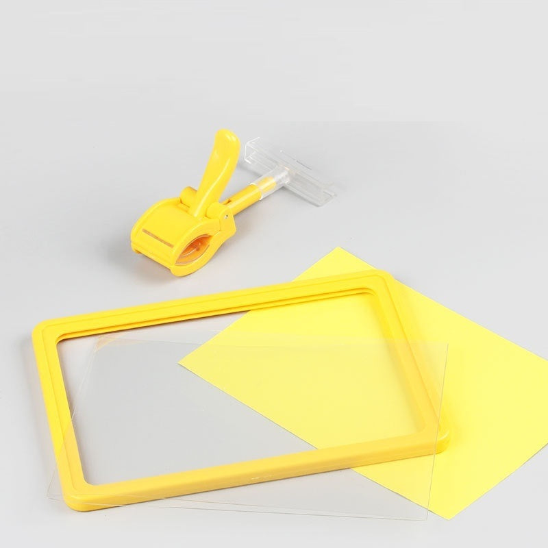 Clips price tag with frame A6