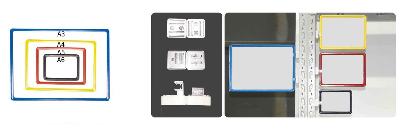 Price tag frame with magnet A3,A4,A5,A6
